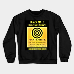 Black Male Leadership Crewneck Sweatshirt